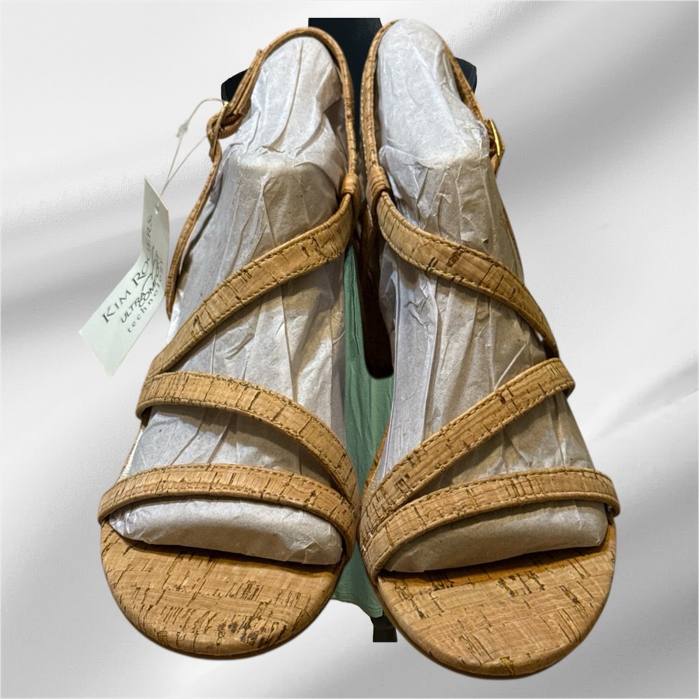 Kim Rogers Whendy Sandals Shoes Brown Size 8.5M